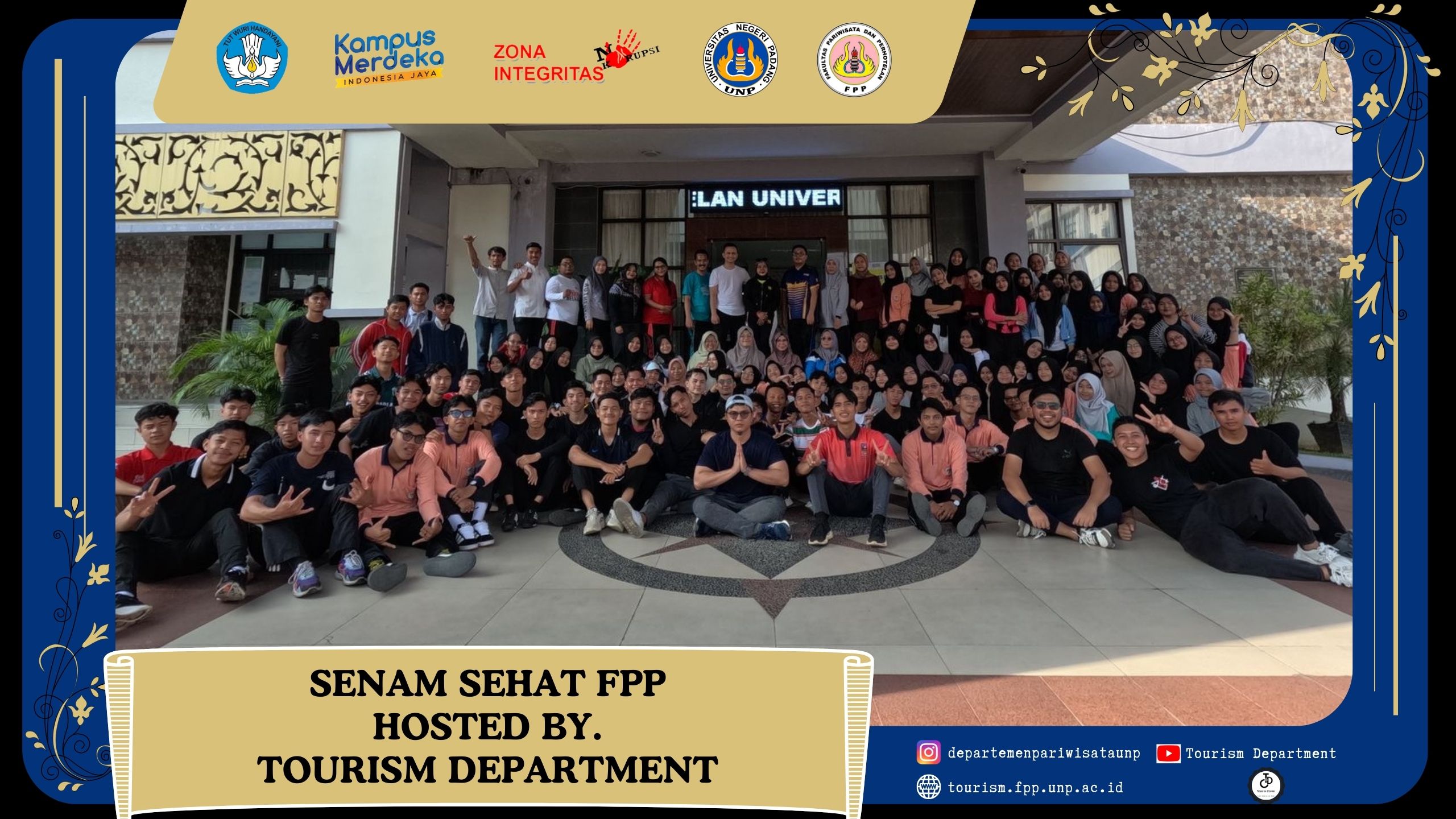 Senam Sehat FPP – Hosted by. Tourism Department